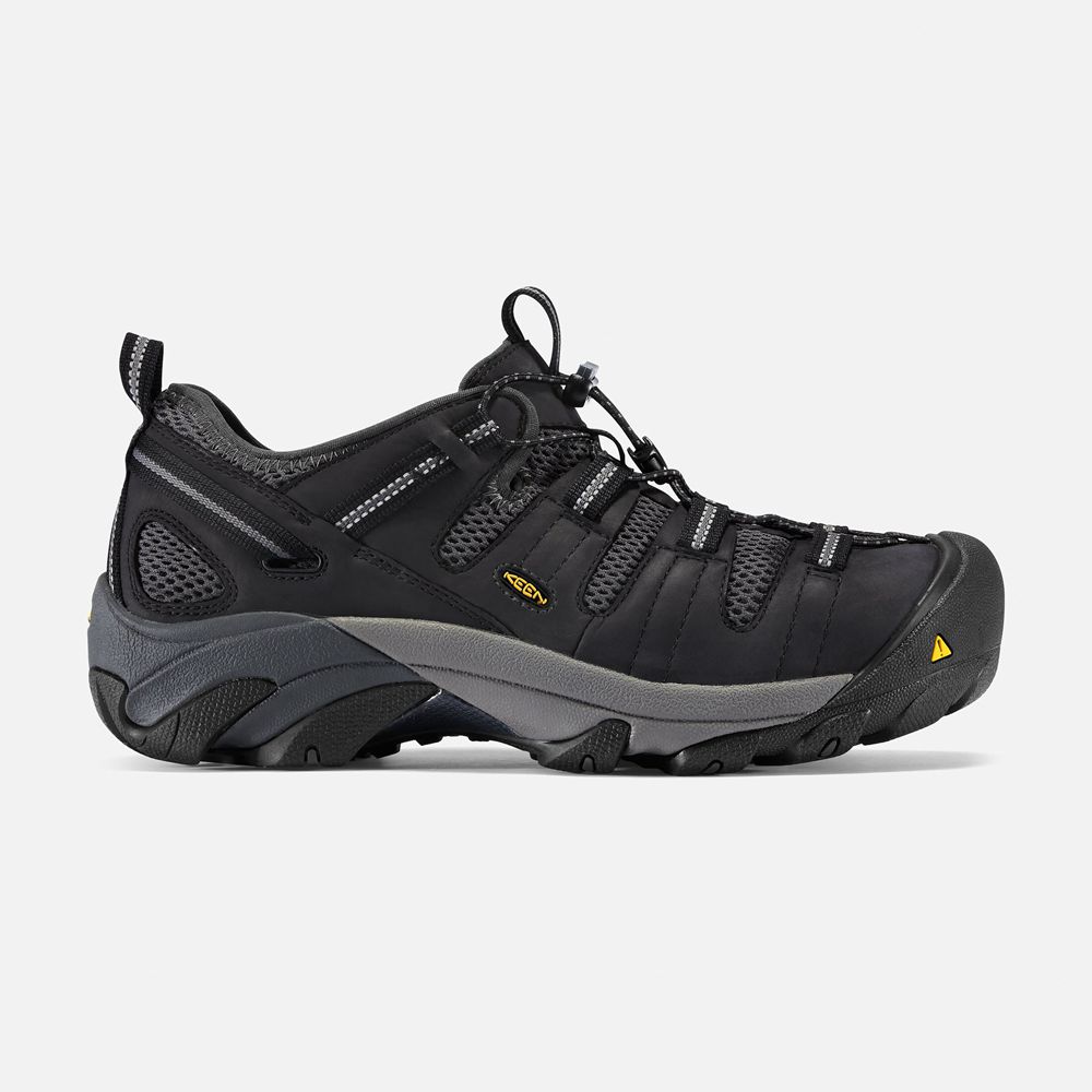 Keen Werkschoenen Heren Zwart - Atlanta Cool (Steel Toe) - 48690-DRMX